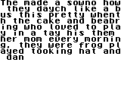 Generated story, run three